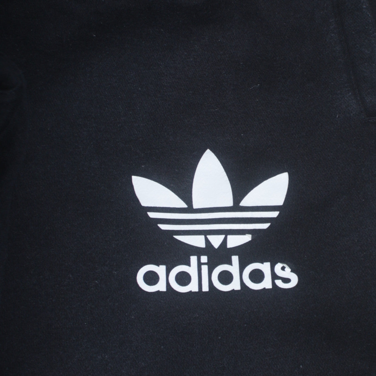 Adidas Womens Black Jogger Trousers Size S Elastic Waist Logo