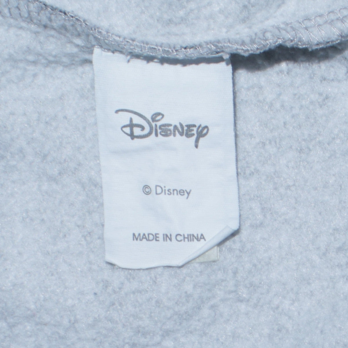 Disney Women Grey Mickey Mouse Print Pullover Sweatshirt Size S