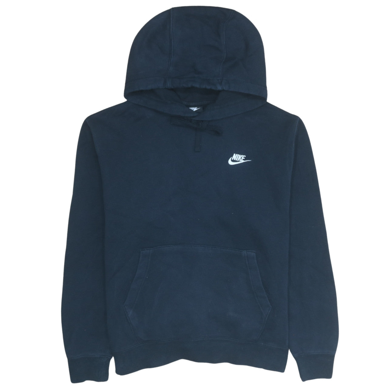 Nike Men's Blue Pullover Hoodie M Regular Fit Fleece Sweatshirt