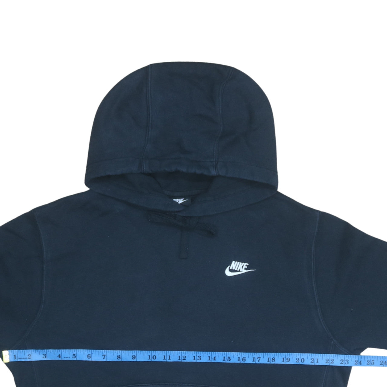 Nike Men's Blue Pullover Hoodie M Regular Fit Fleece Sweatshirt