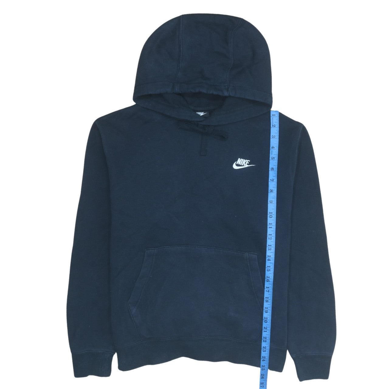 Nike Men's Blue Pullover Hoodie M Regular Fit Fleece Sweatshirt