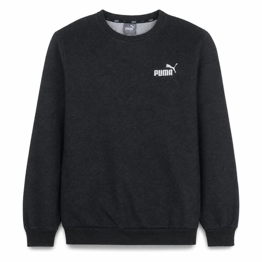 Puma Men's Black Crew Neck Pullover Sweatshirt Size M
