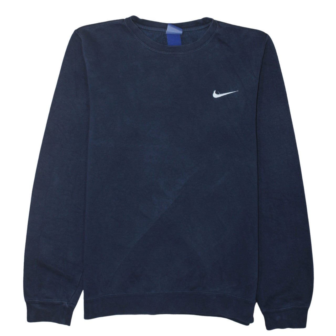 Nike Men's Blue Small Pullover Crew Neck Sweatshirt