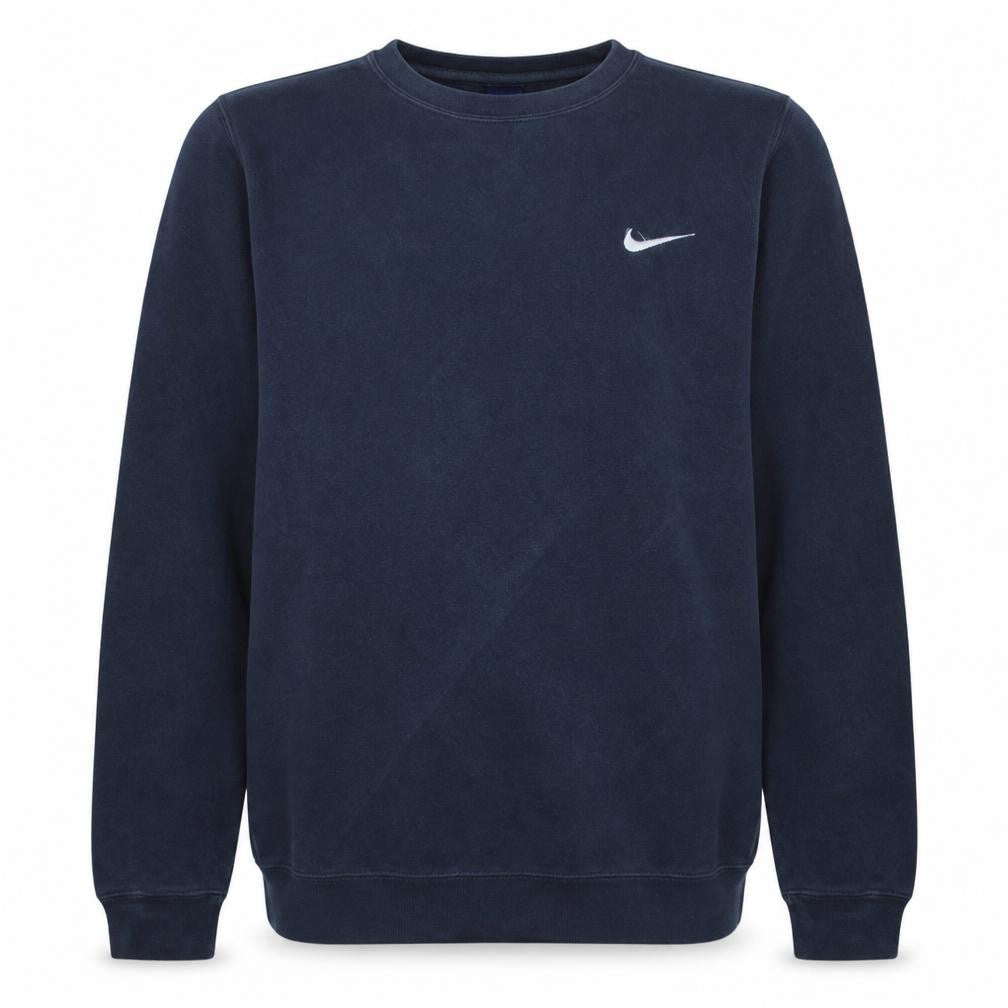 Nike Men's Blue Small Pullover Crew Neck Sweatshirt