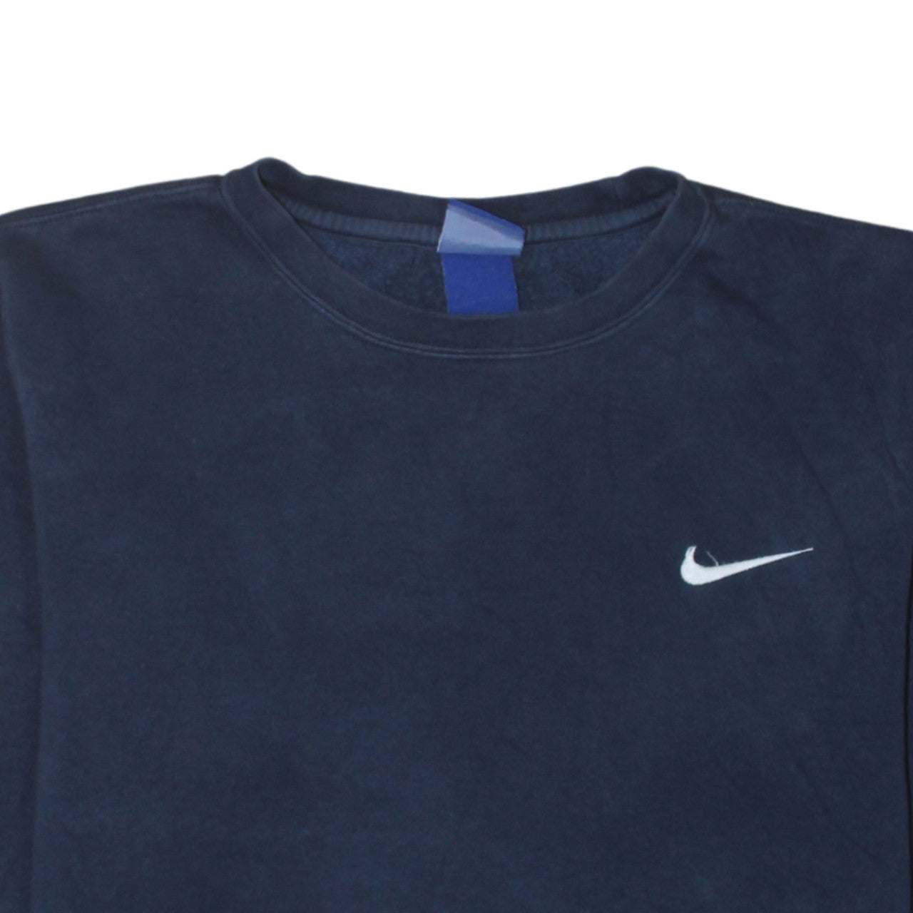 Nike Men's Blue Small Pullover Crew Neck Sweatshirt