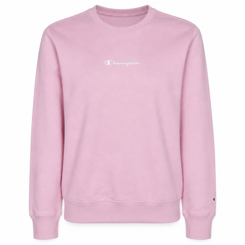 Champion Women's Pink Crew Neck Pullover Sweatshirt Size M