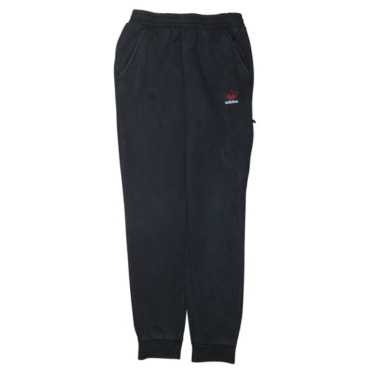 Adidas Mens Black Fleece Jogger Trousers Size S Regular Fit