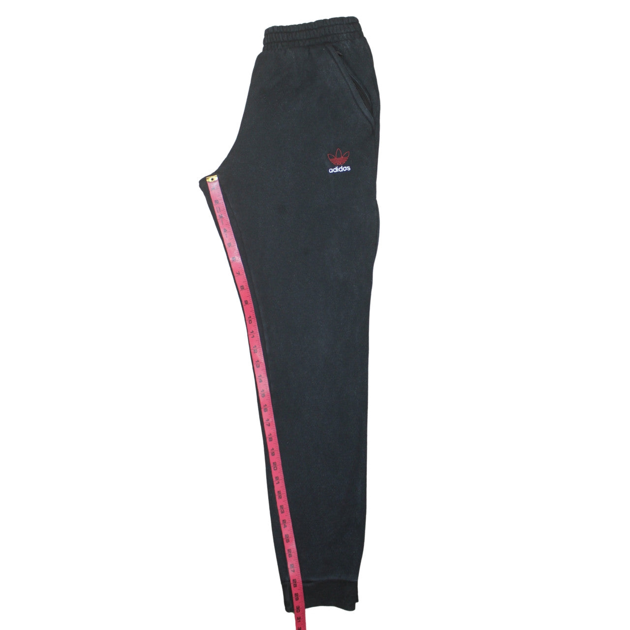Adidas Mens Black Fleece Jogger Trousers Size S Regular Fit