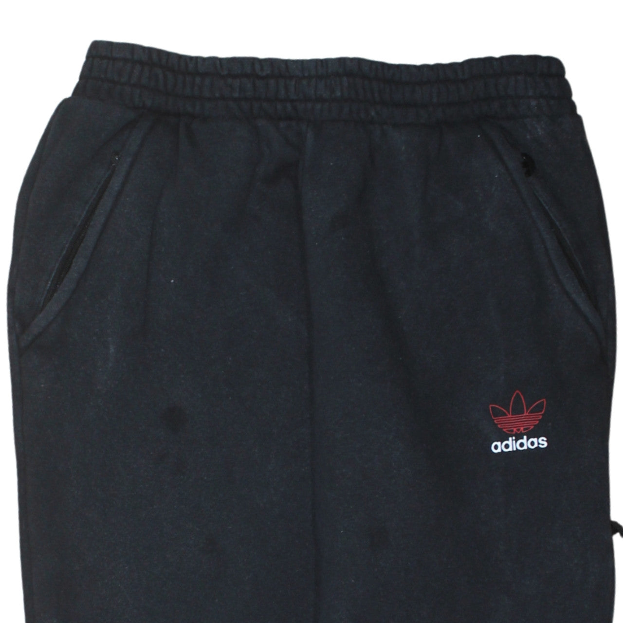 Adidas Mens Black Fleece Jogger Trousers Size S Regular Fit