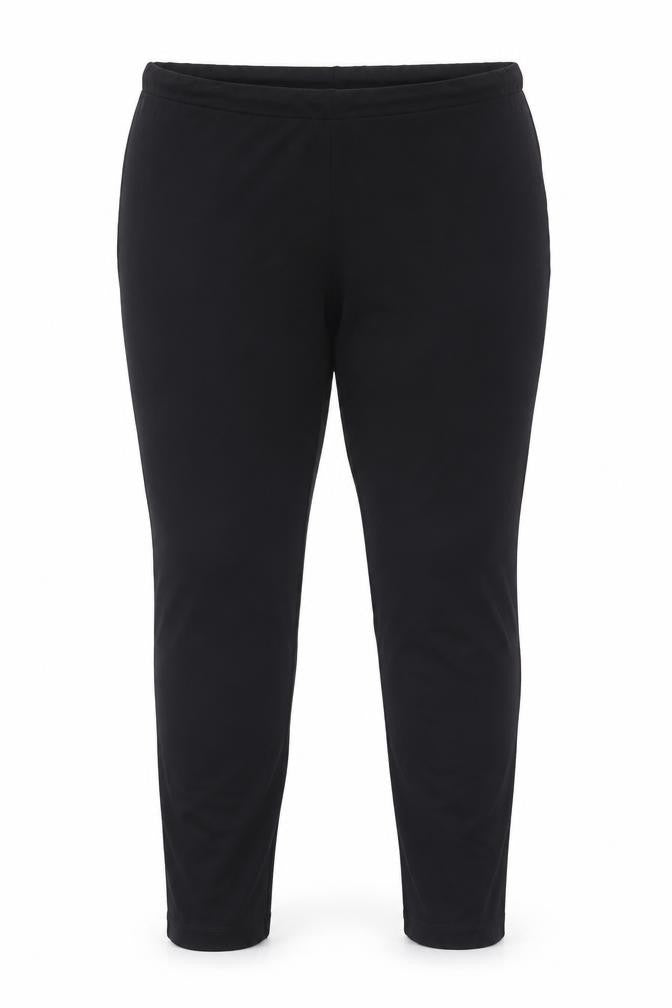 Isle Women's Black Size 18 Jersey Stretch Leggings