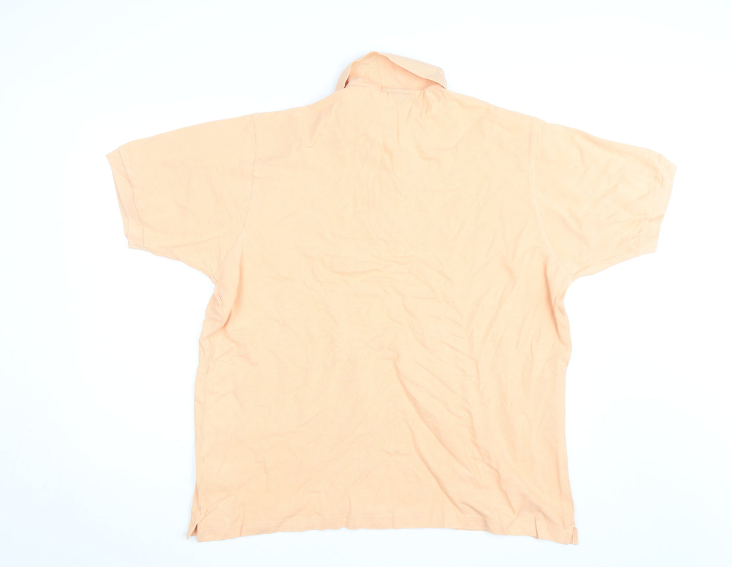 Hugo Boss Men’s Beige Cotton Polo Shirt Size L Regular Fit