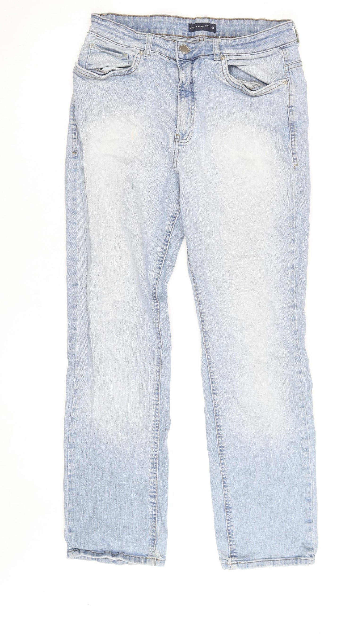 Original Jean Men’s Light Blue Straight Denim Jeans Size 44