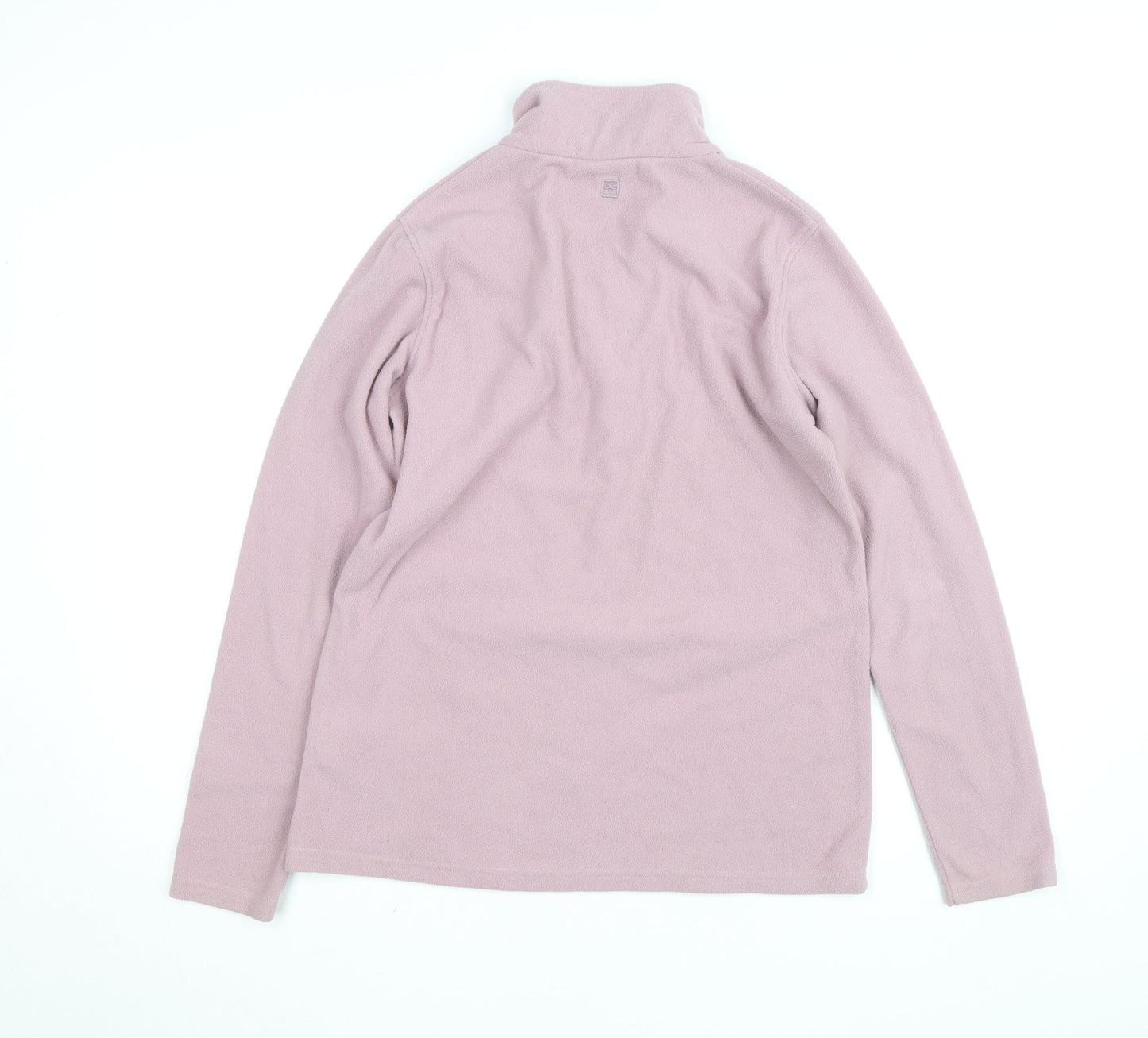 Mountain Warehouse Women Pink Fleece 1/4 Zip Activewear Jacket M