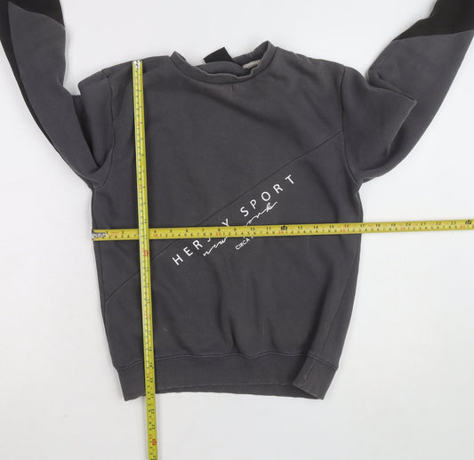 Beck & Hersey Women's Grey Pullover Sweatshirt Size 6 Cotton Blend