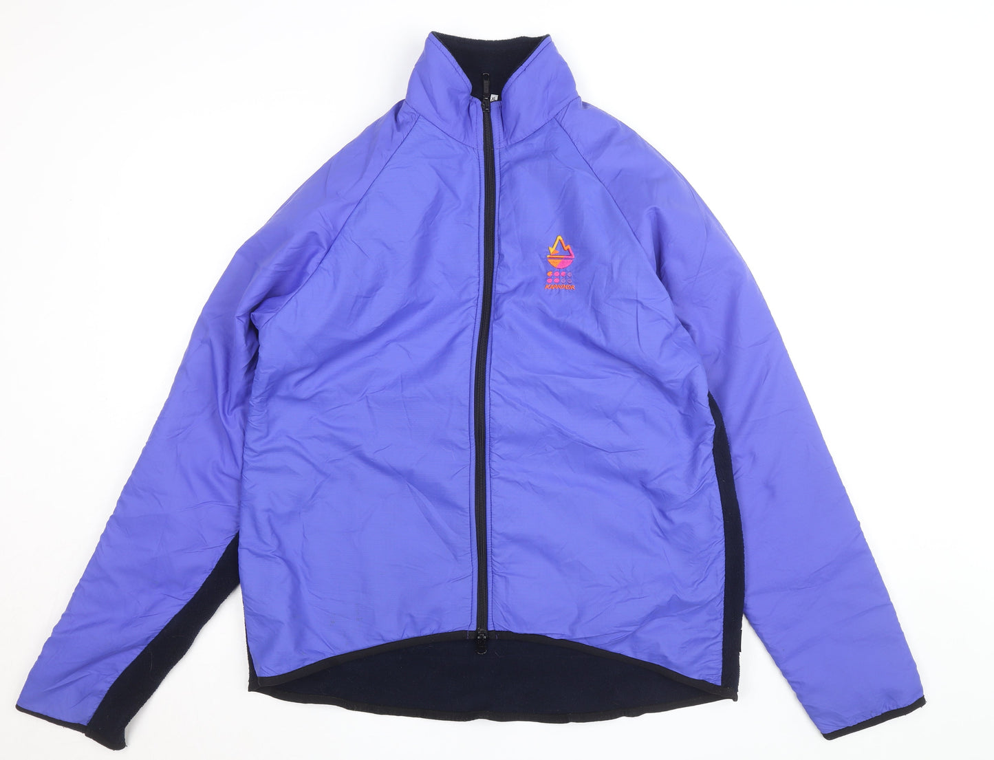 Karrimor Men’s Purple Windbreaker Jacket XL Fleece Lined Outdoor Coat