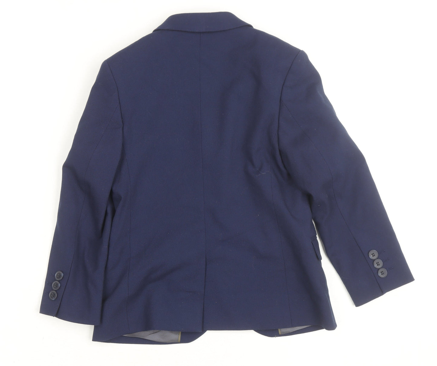 Next Boys Blue Formal Single-Breasted Blazer Jacket 8 Years