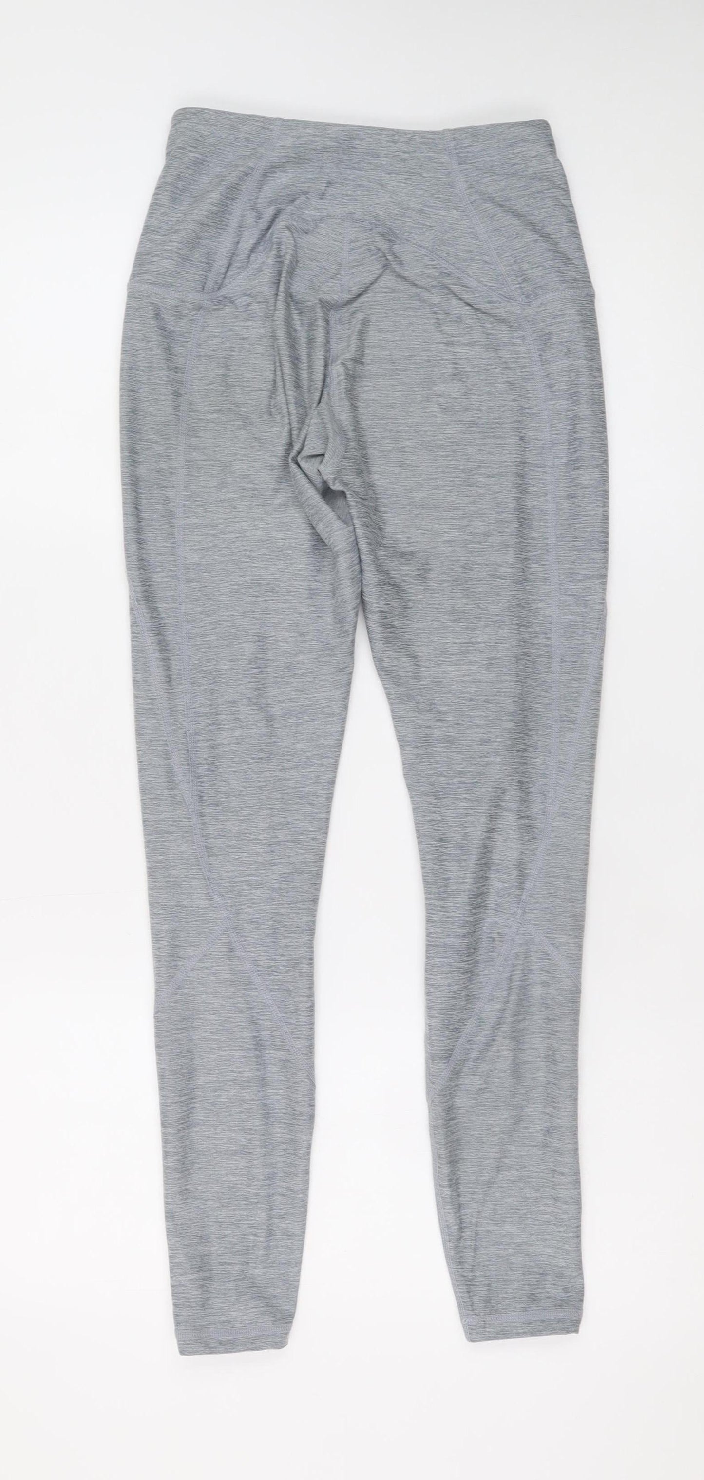 MP Women's Grey High Waist Ankle Leggings Size S Stretch Fit