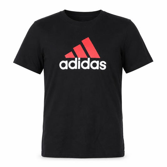 Adidas Teens Black Short Sleeve Sports Logo T-Shirt Size S