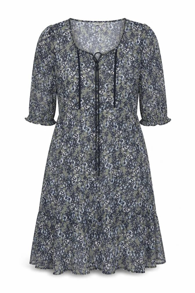 Marks & Spencer Women’s Multicoloured Floral A-Line Knee Length Dress Size 10