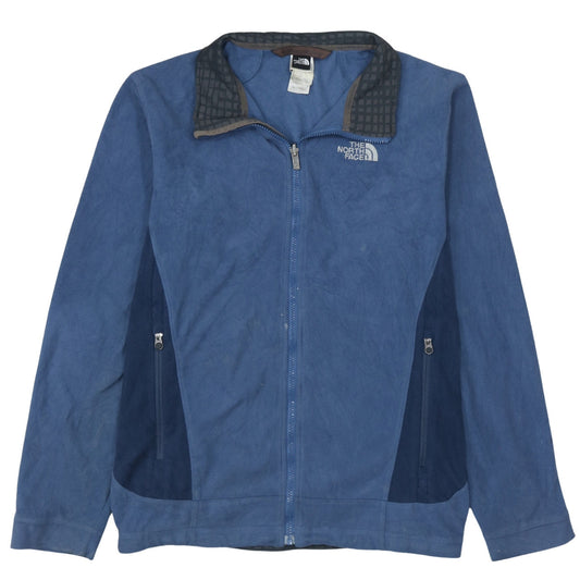 The North Face Men's Blue Full Zip Fleece Jacket Size S