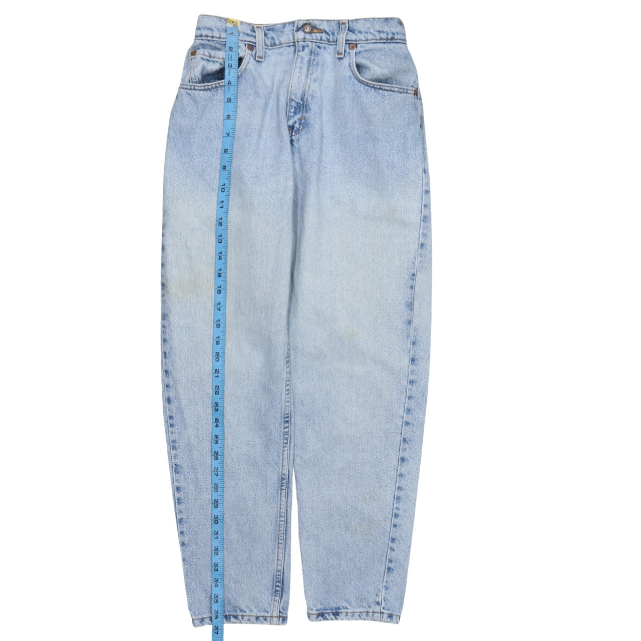 Levi's 551 Women's Light Blue Relaxed Fit High Rise Tapered Jeans Size 6
