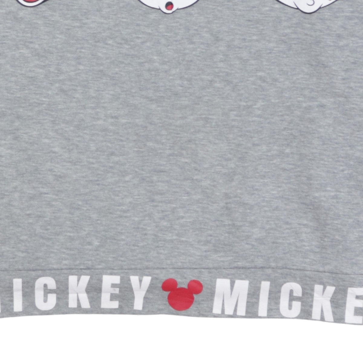 Disney Women's Grey Mickey Mouse Pullover Sweatshirt Size M