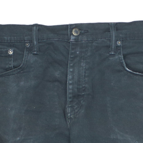 Levi's Mens Black Regular Fit Denim Chino Shorts 34in Waist