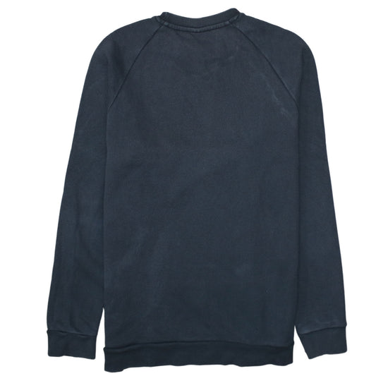 Adidas Men's Black Small Pullover Sweatshirt Crew Neck Logo