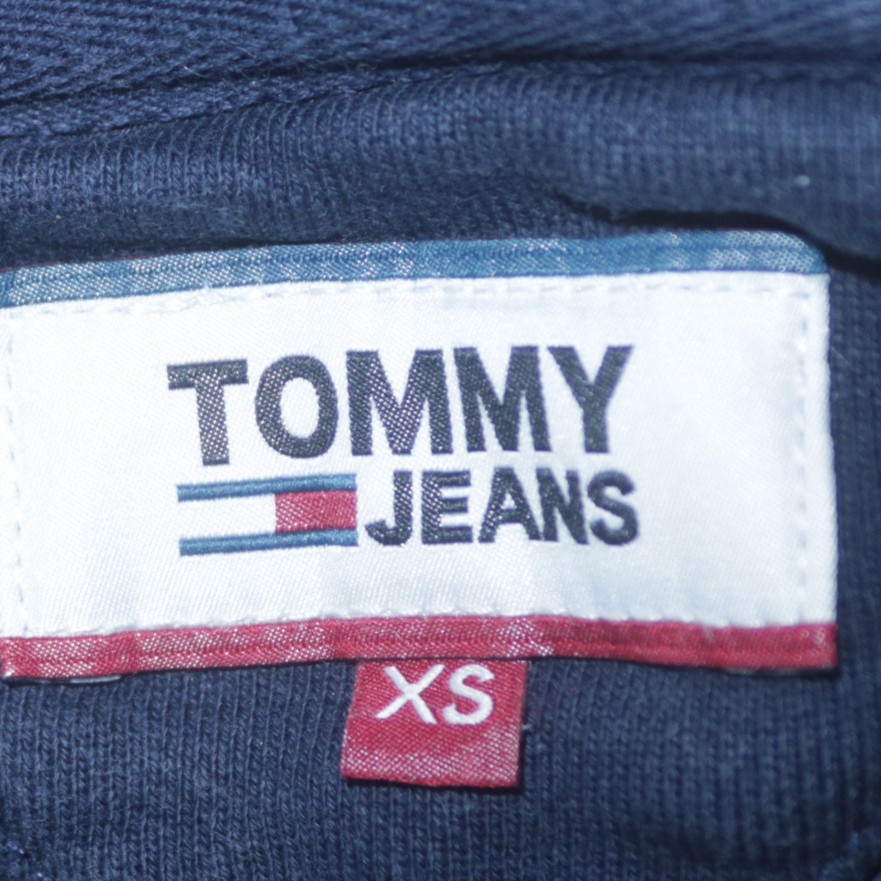 Tommy Jeans Men's Blue XS Crew Neck Logo Pullover Sweatshirt