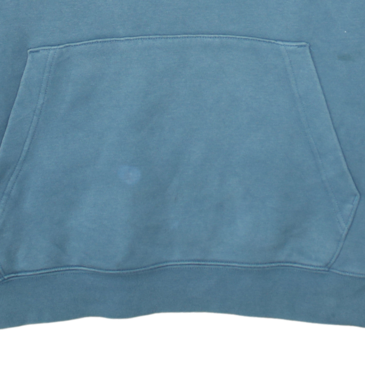 Nike Men's Blue Pullover Hoodie L Embroidered Logo Fleece Sweatshirt