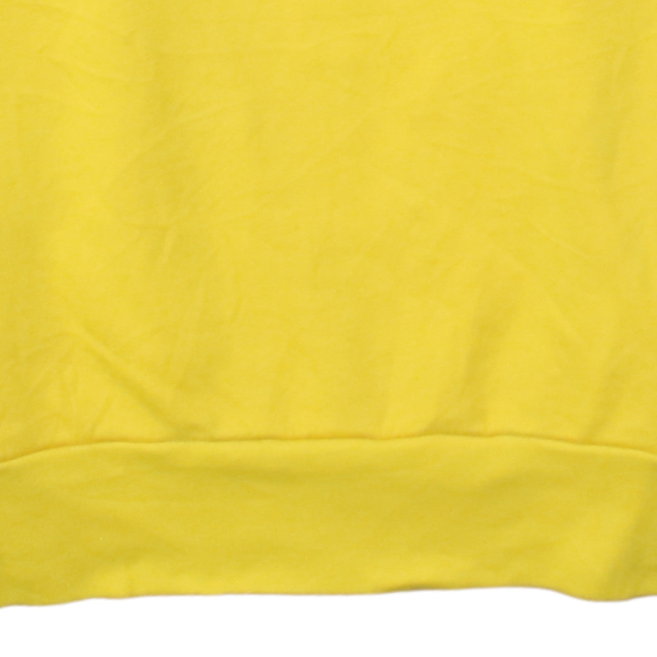 GAP Womens Yellow Pullover Hoodie Small Cotton Blend Logo Casual