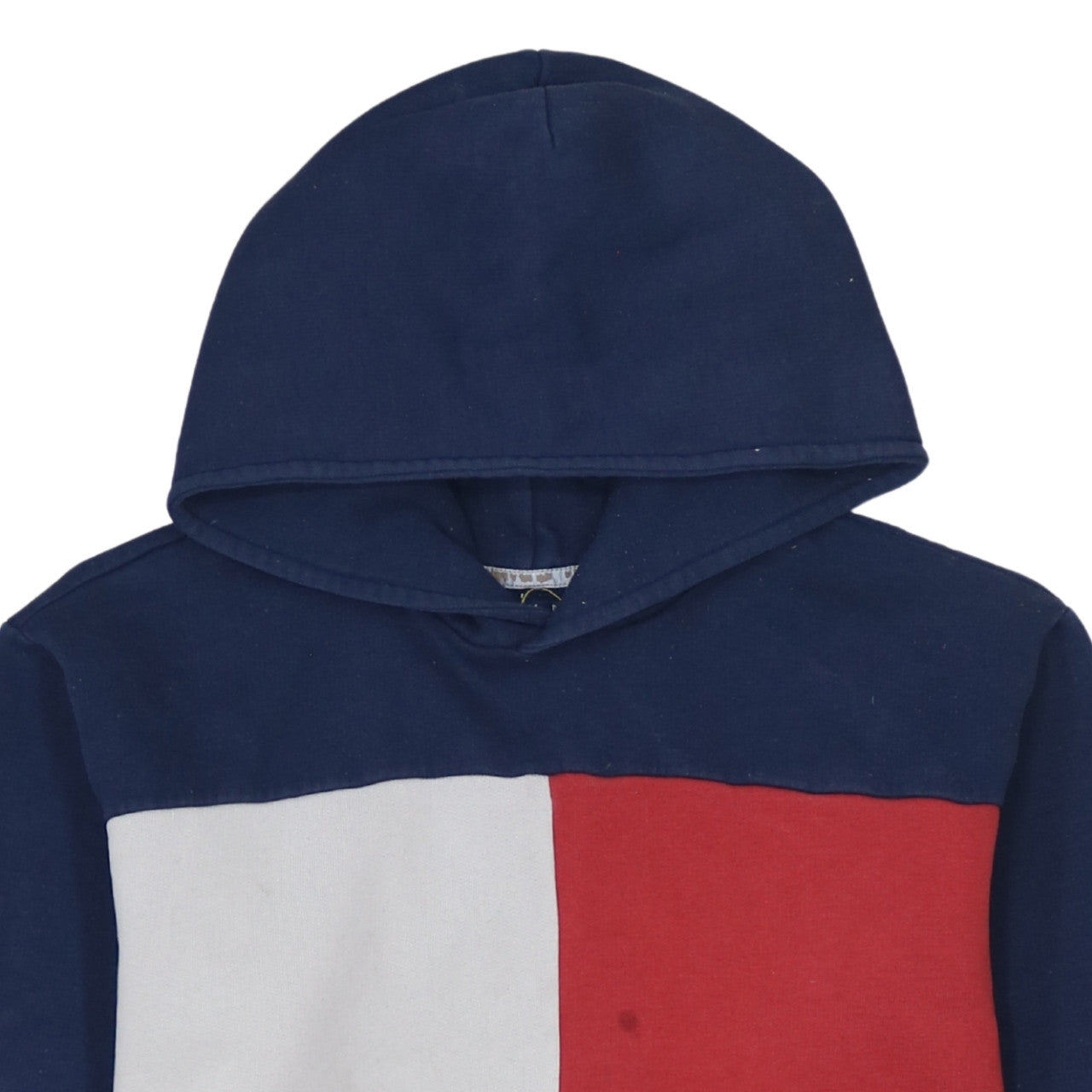 Tommy Jeans Men’s Blue M Pullover Hoodie Logo Graphic Cotton Blend
