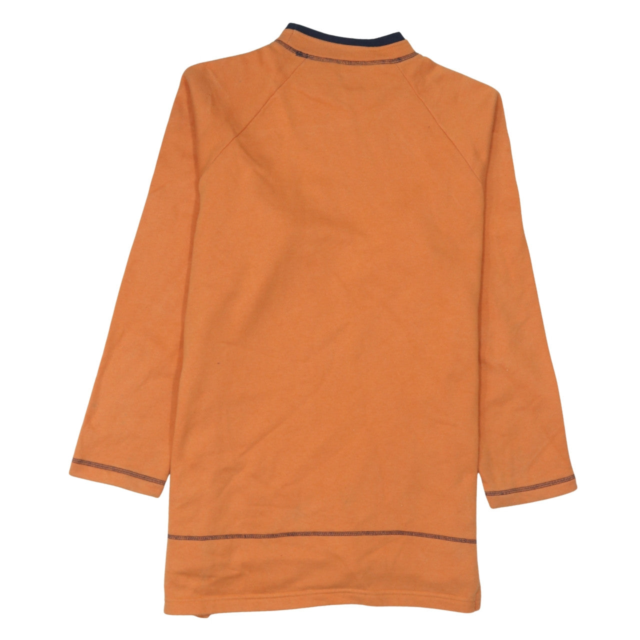 FILA Men's Orange Long Sleeve Pullover Sweatshirt L