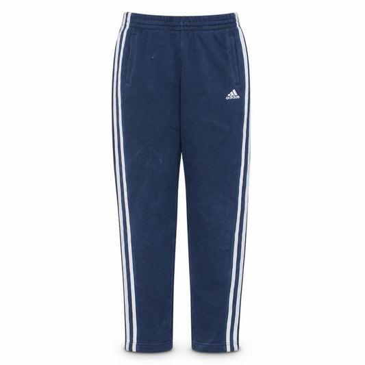 adidas Boys Blue 13-14 Years Track Pants with Side Stripes