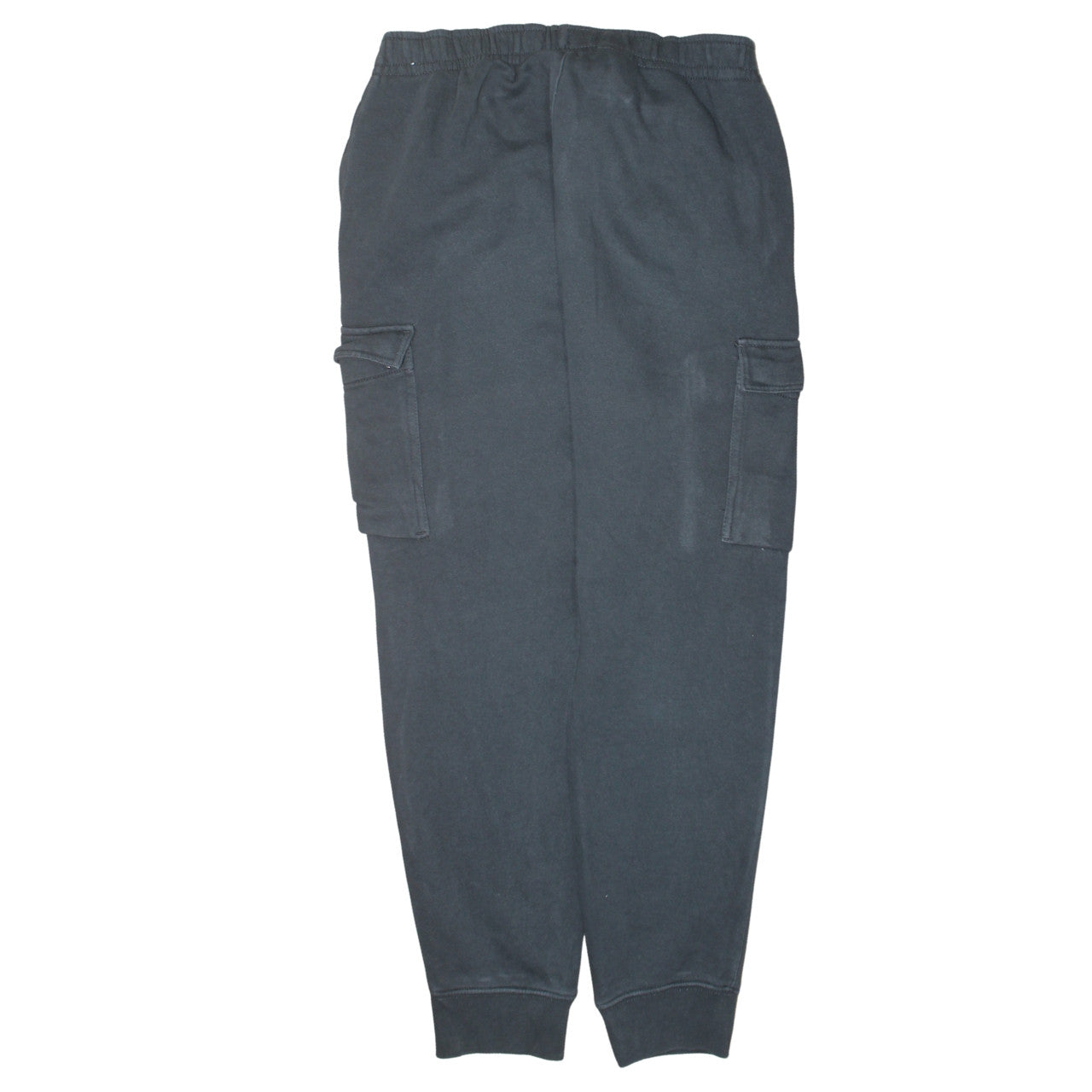 Nike Women's Black Jogger Cargo Sweatpants M Elastic Waist Fleece