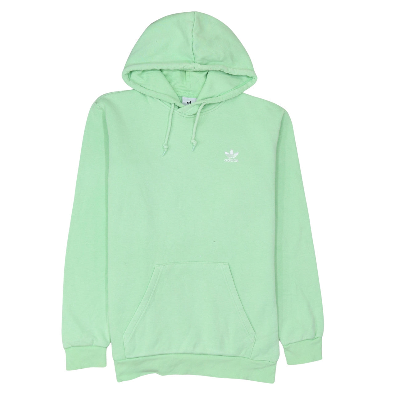 adidas Men's Green Pullover Hoodie Size S Regular Fit Fleece