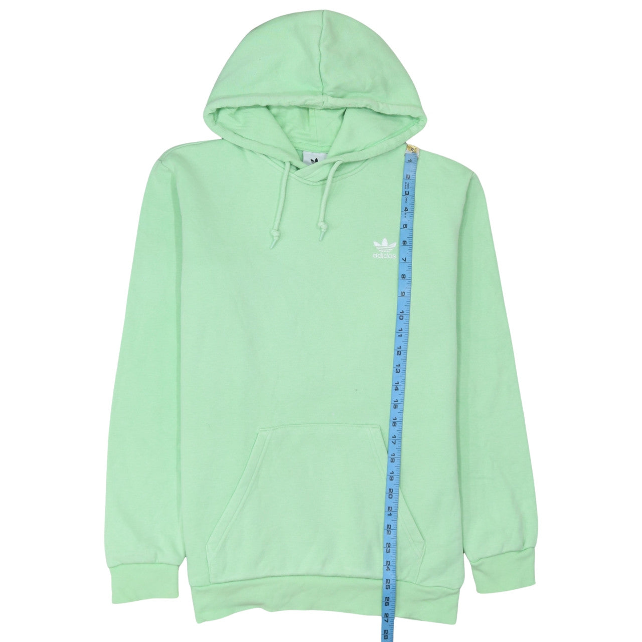 adidas Men's Green Pullover Hoodie Size S Regular Fit Fleece