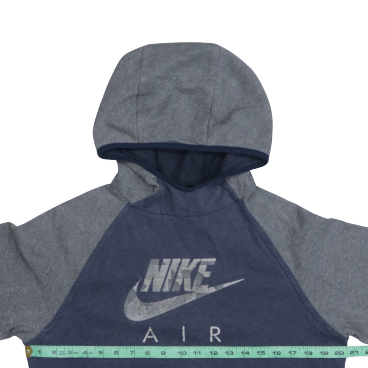 Nike Air Blue Hoodie Teens M Pullover Sports Graphic Sweatshirt