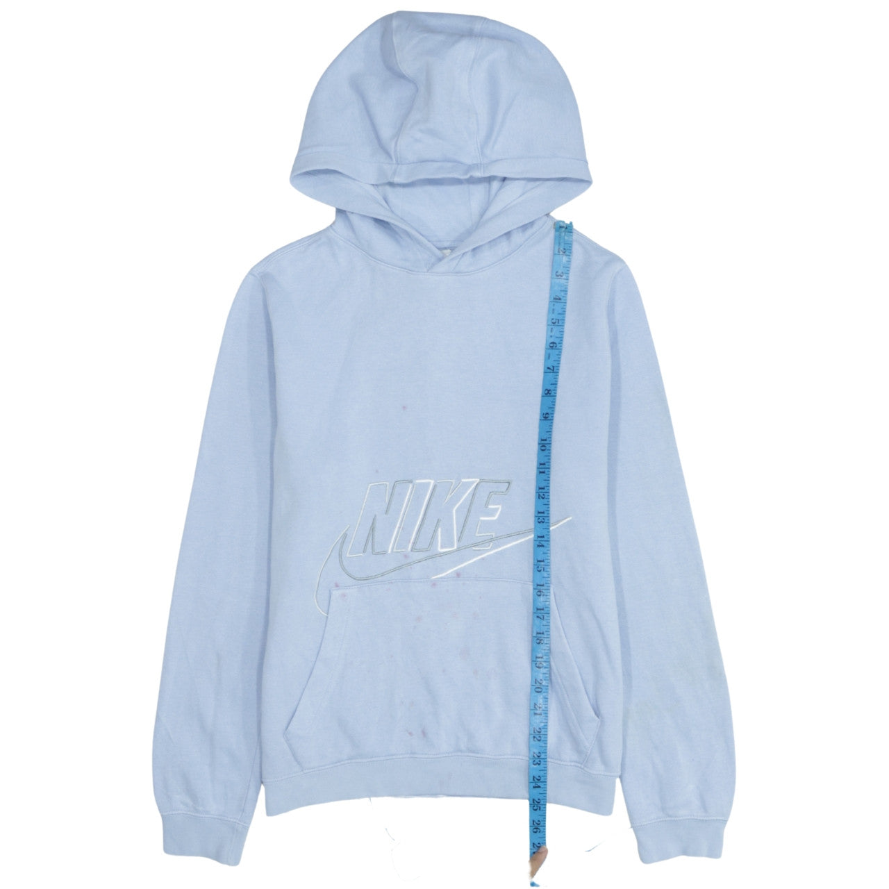 Nike Boys Blue XL Pullover Hoodie Sweatshirt with Logo Print