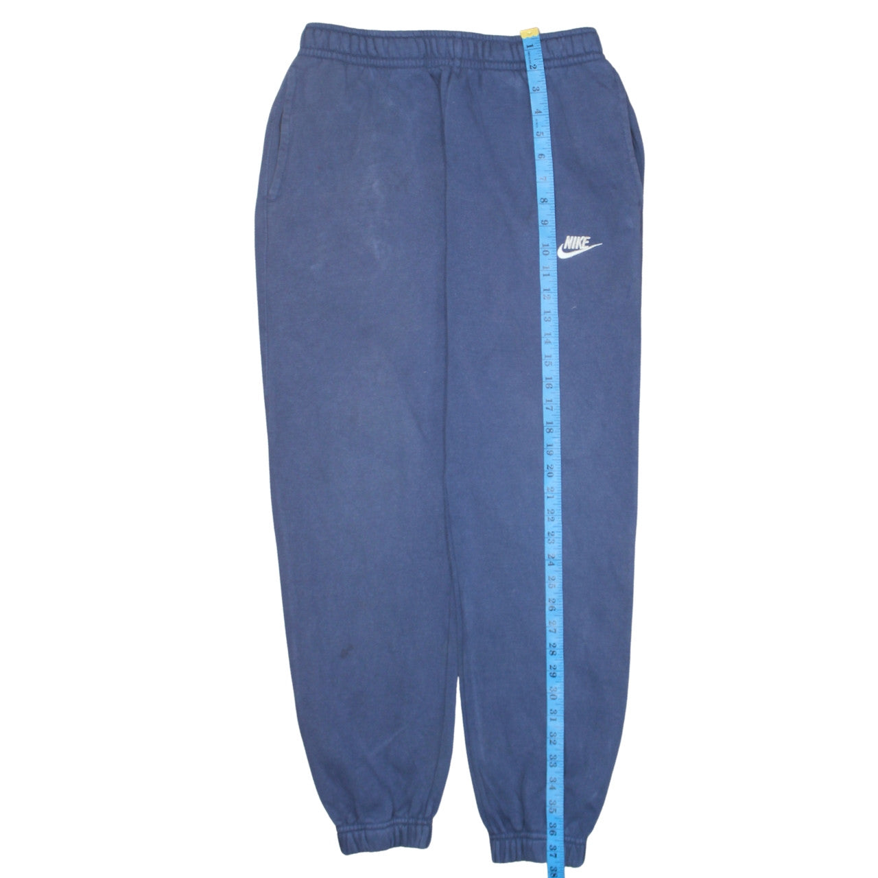 Nike Men's Blue Fleece Jogger Sweatpants Size S Regular Fit