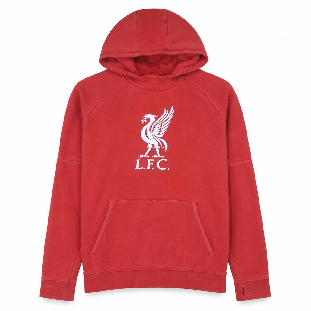 Nike Boys Red Liverpool FC Hoodie XL 158-170cm Pullover Sweatshirt