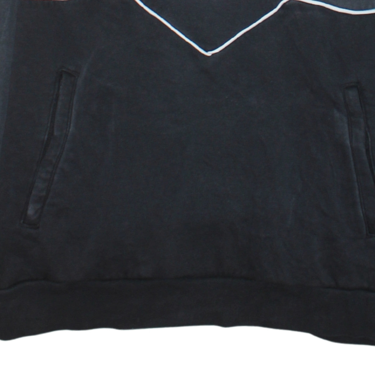 Adidas Boys Black Pullover Hoodie 13-14 Years Colourblock Sports Fleece