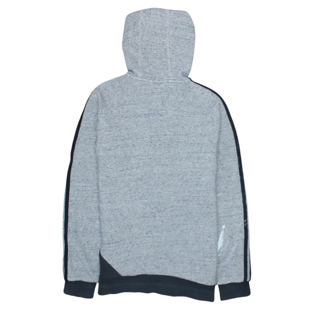 Adidas Boys Grey Full Zip Hoodie 13-14 Years Classic Logo Hooded Sweatshirt