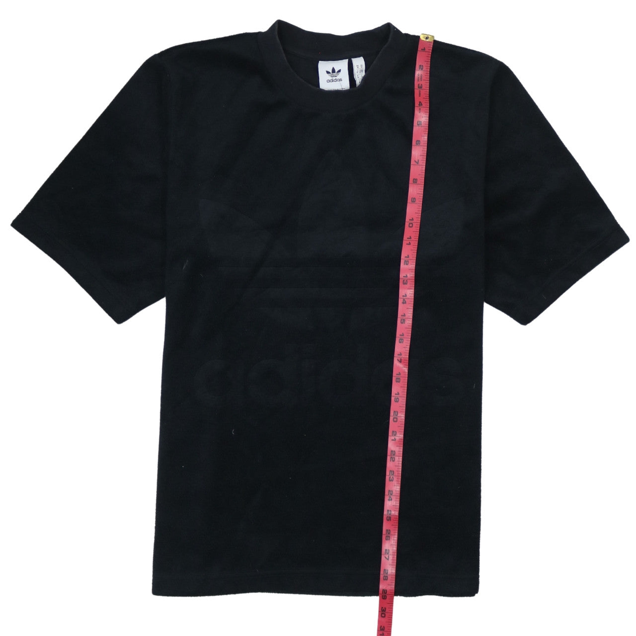 Adidas Men's Black Cotton Short Sleeve Sports T-Shirt M