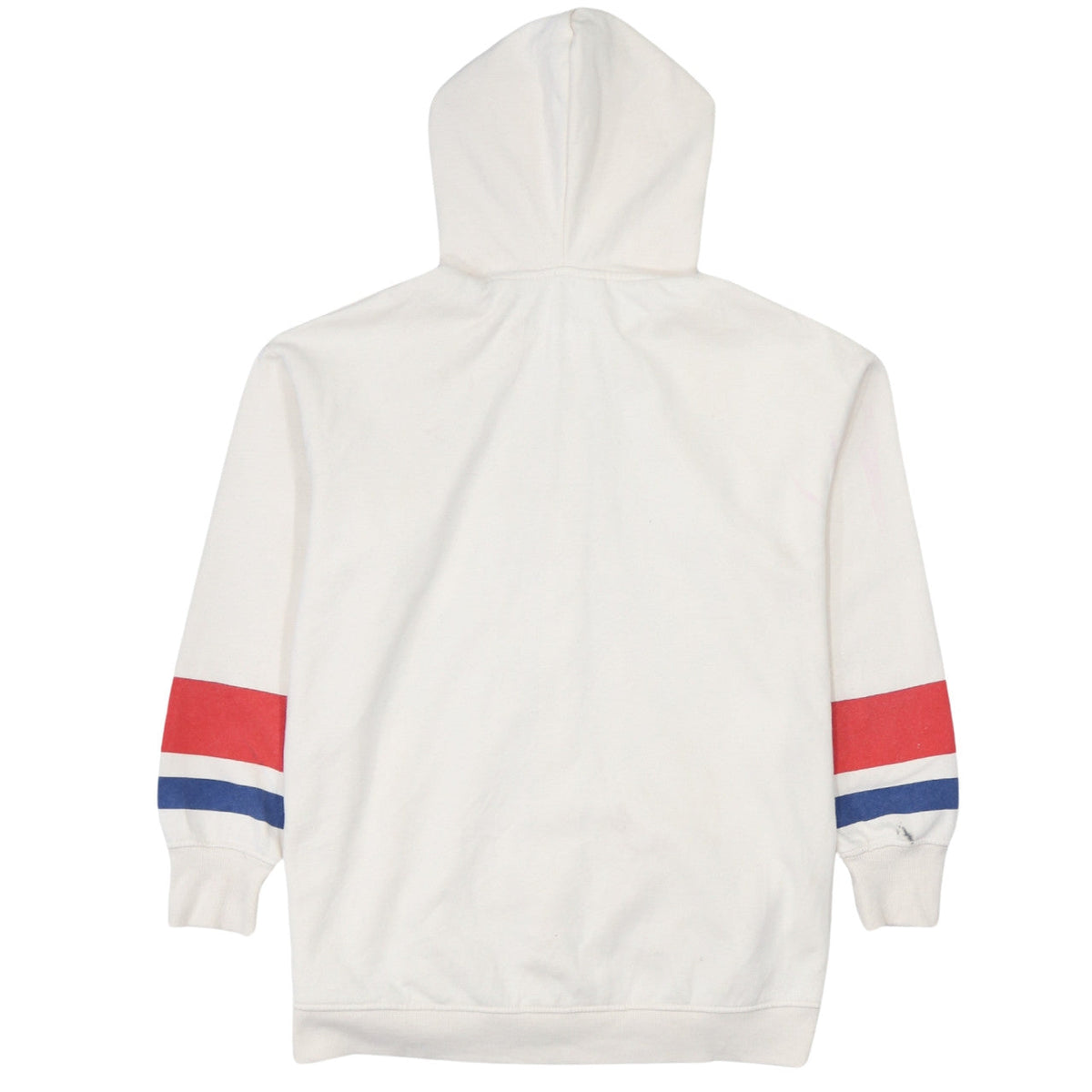 H&M Boys White Full Zip Mickey Mouse Hoodie 10-12 Years Cotton Blend
