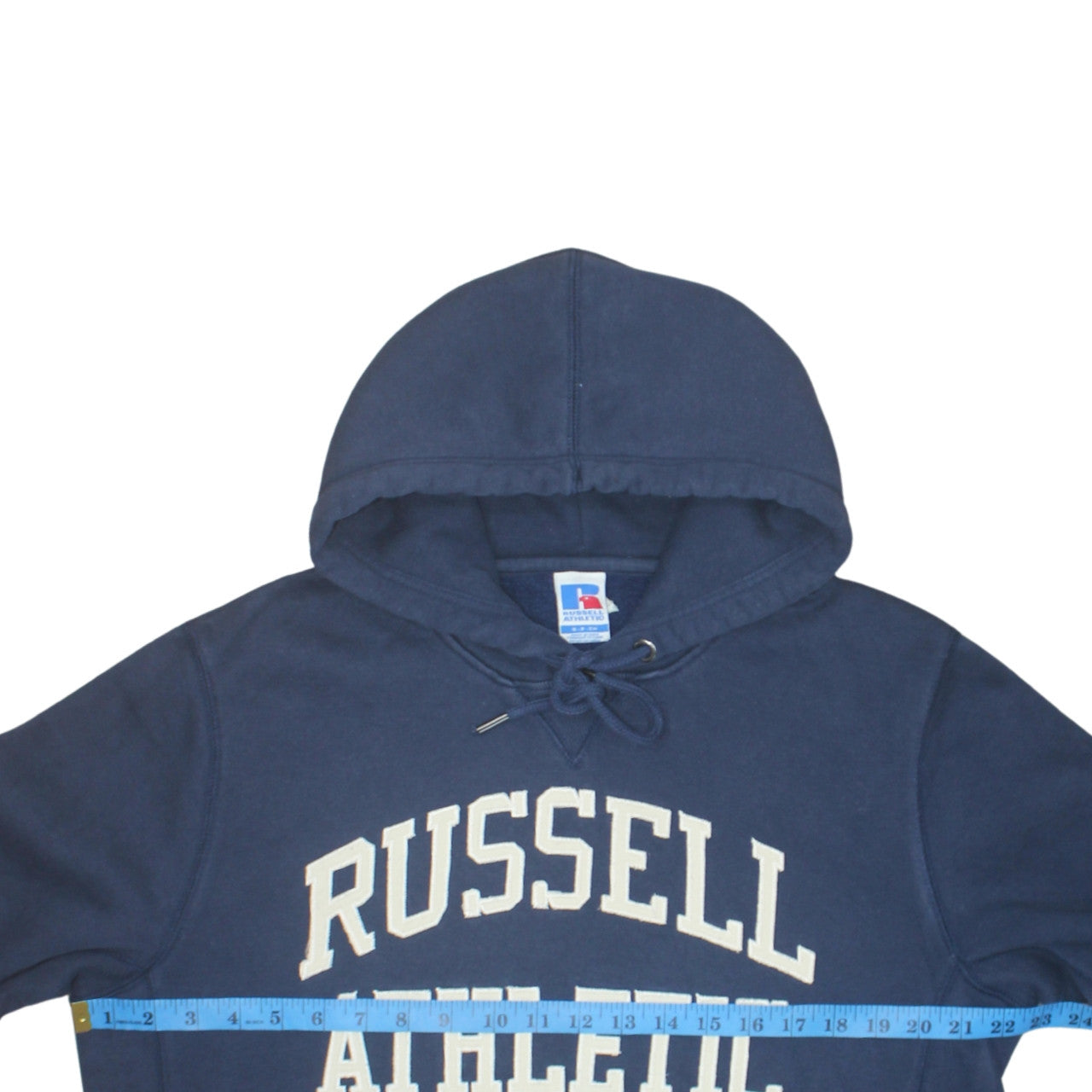 Russell Athletic Men's Blue Pullover Hoodie Small Regular Fit