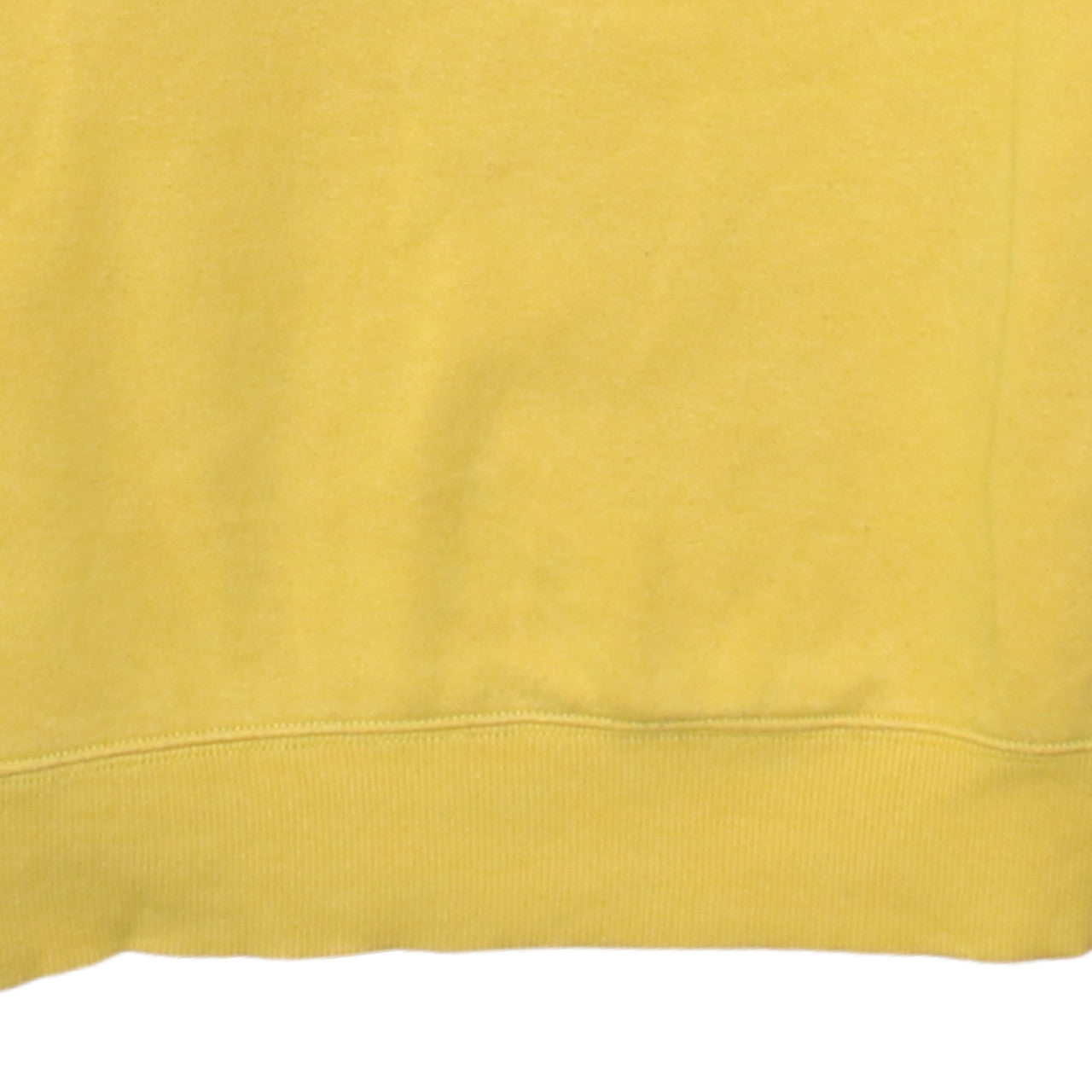 Tommy Hilfiger Women’s Yellow Logo Pullover Sweatshirt M Cotton Blend