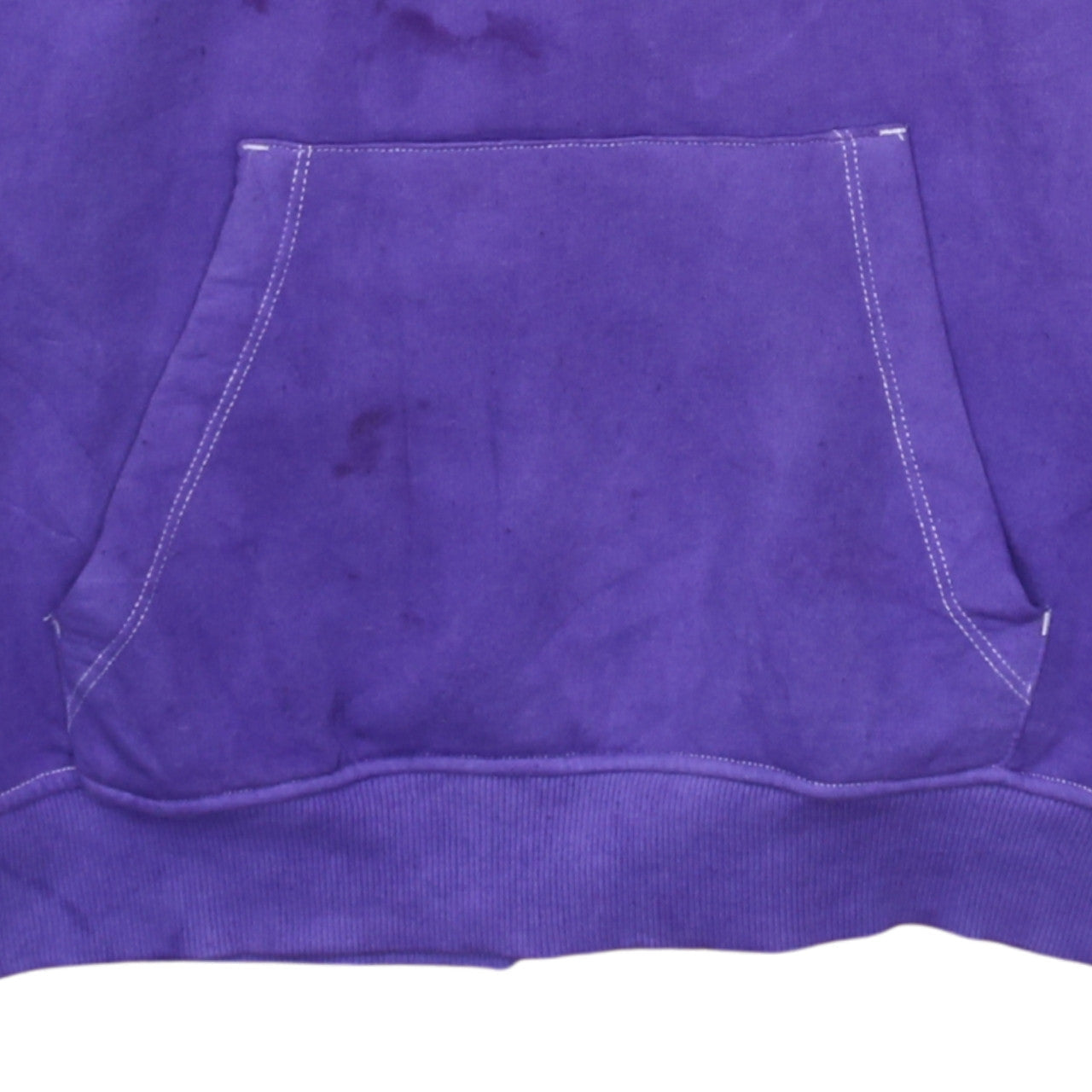 Disney Womens Purple Mickey Mouse Pullover Hoodie L