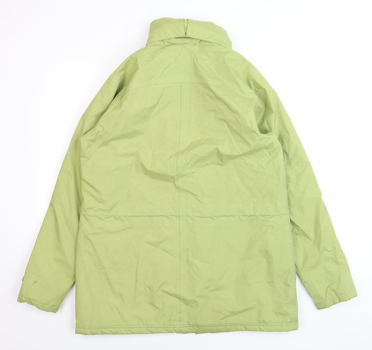 Regatta Mens Green Waterproof Hooded Rain Jacket Size S 36in