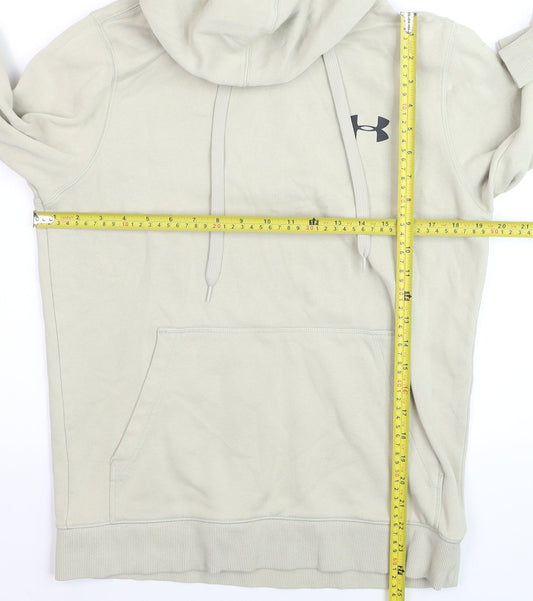 Under Armour Men's Beige ColdGear Pullover Hoodie Size S